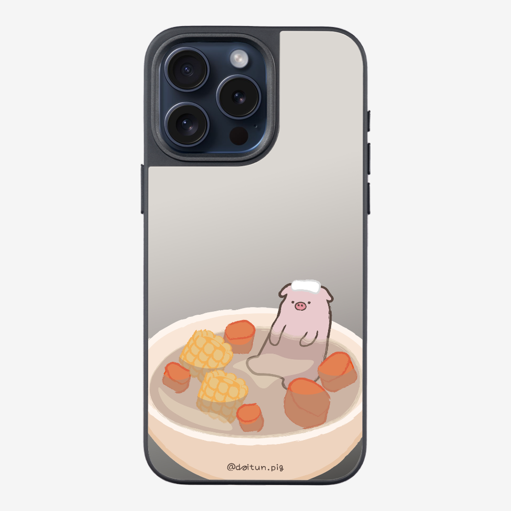 Corn and Carrot Daitun Pig Soup Phone Case