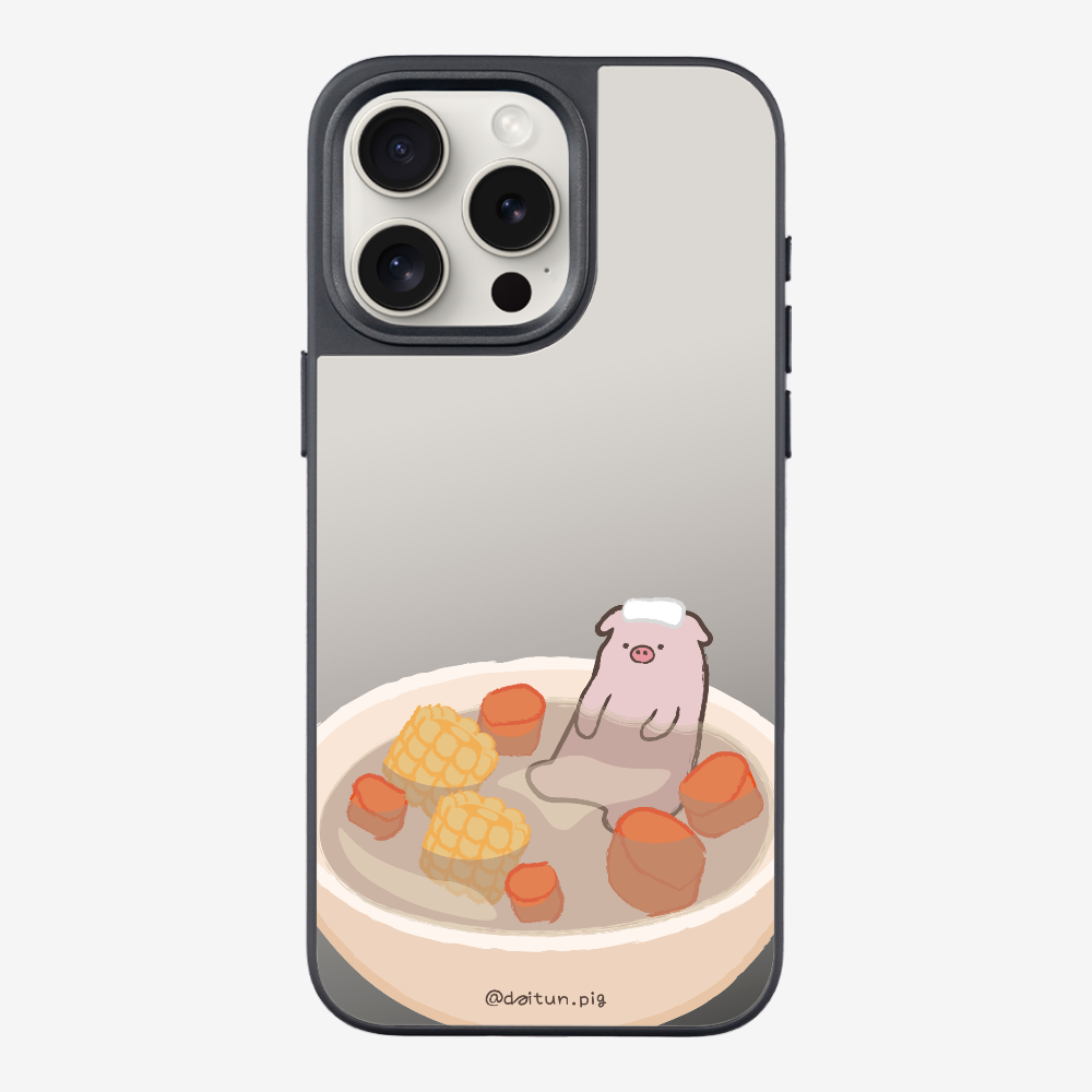 Corn and Carrot Daitun Pig Soup Phone Case