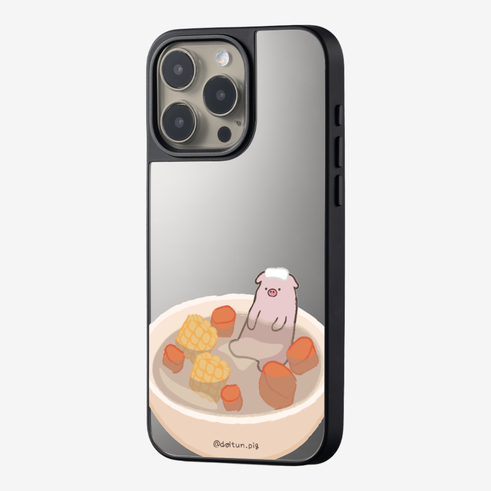 Corn and Carrot Daitun Pig Soup Phone Case