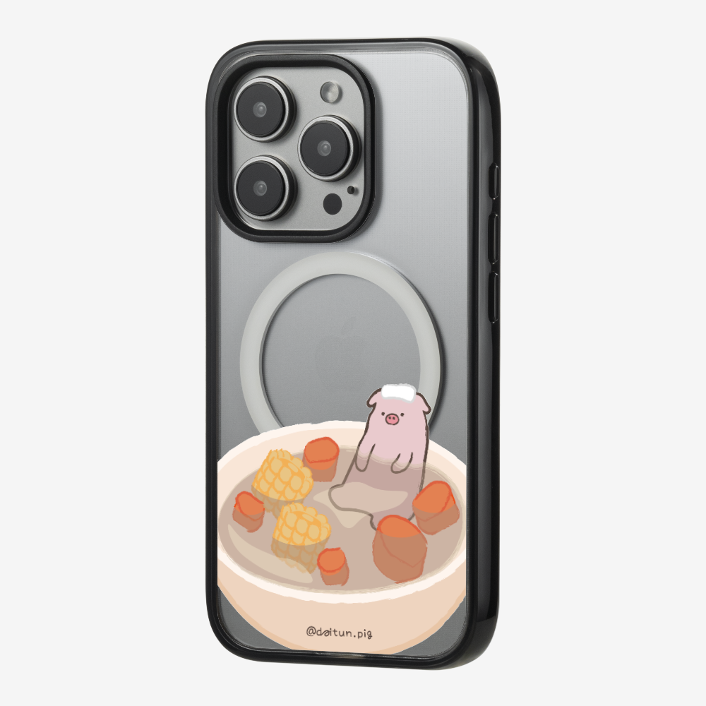 Corn and Carrot Daitun Pig Soup Phone Case