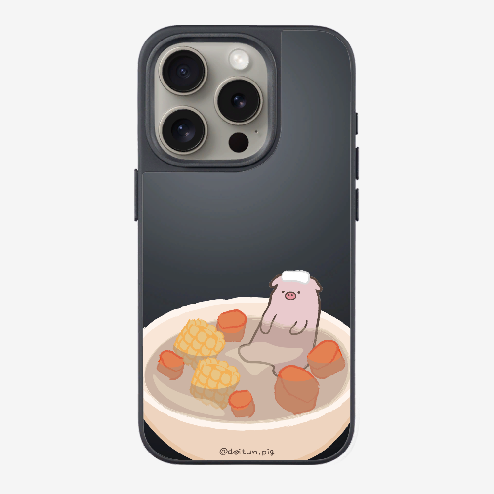 Corn and Carrot Daitun Pig Soup Phone Case