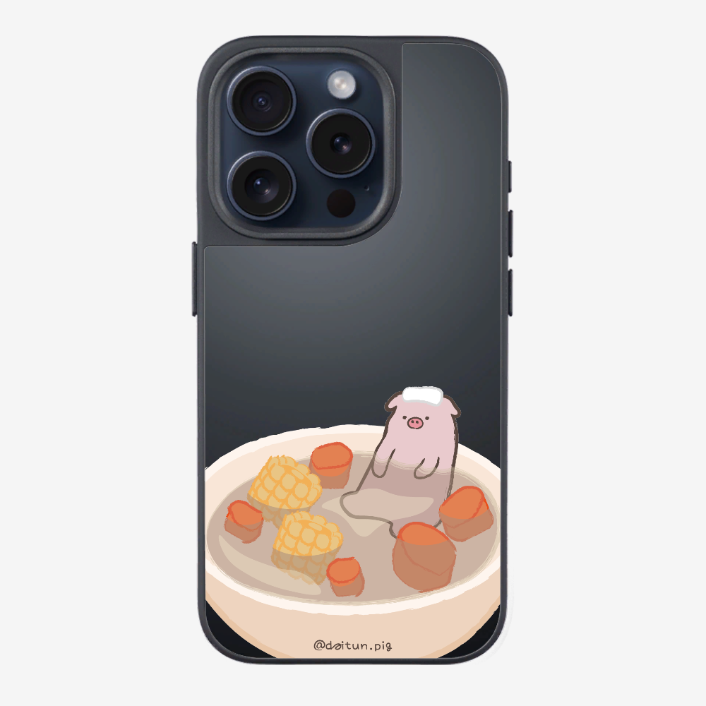 Corn and Carrot Daitun Pig Soup Phone Case