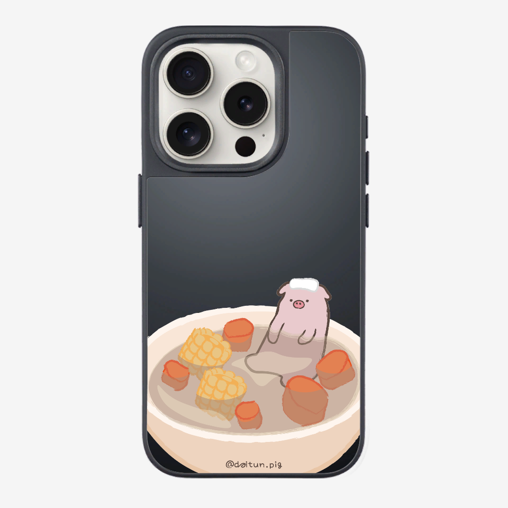 Corn and Carrot Daitun Pig Soup Phone Case