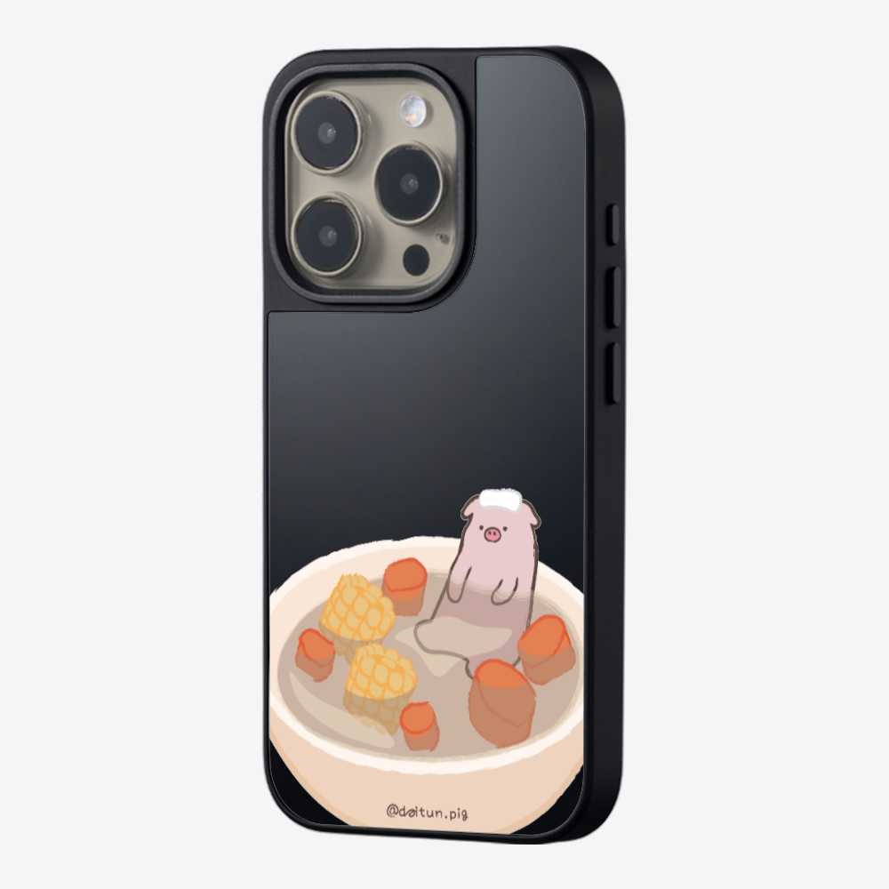 Corn and Carrot Daitun Pig Soup Phone Case