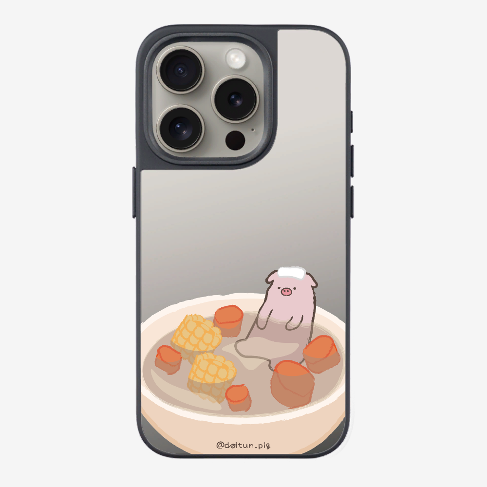 Corn and Carrot Daitun Pig Soup Phone Case