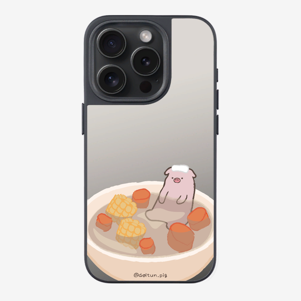 Corn and Carrot Daitun Pig Soup Phone Case