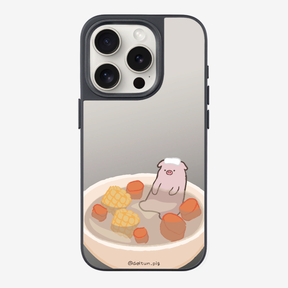 Corn and Carrot Daitun Pig Soup Phone Case