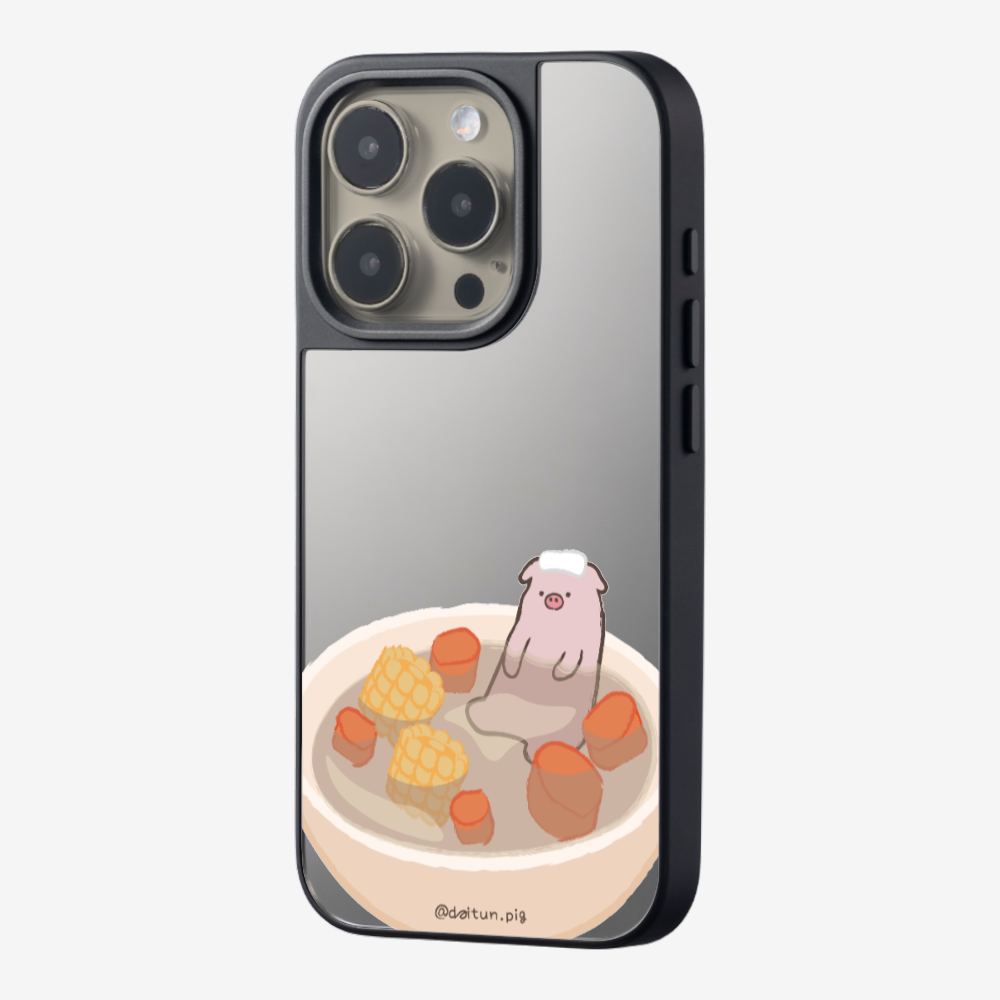 Corn and Carrot Daitun Pig Soup Phone Case