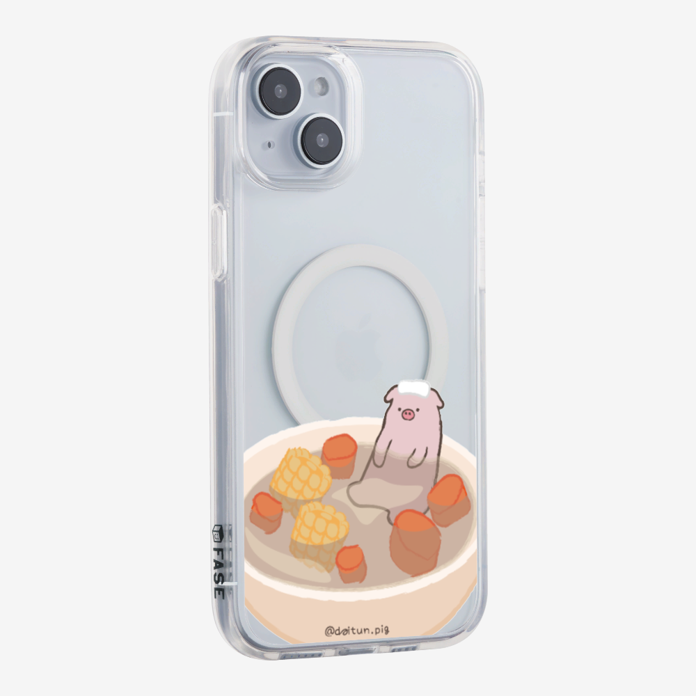 Corn and Carrot Daitun Pig Soup Phone Case