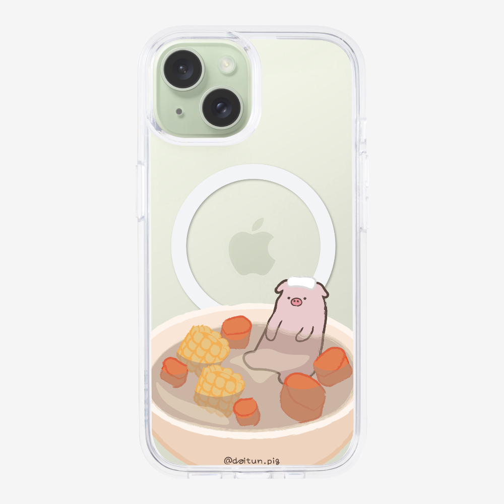 Corn and Carrot Daitun Pig Soup Phone Case