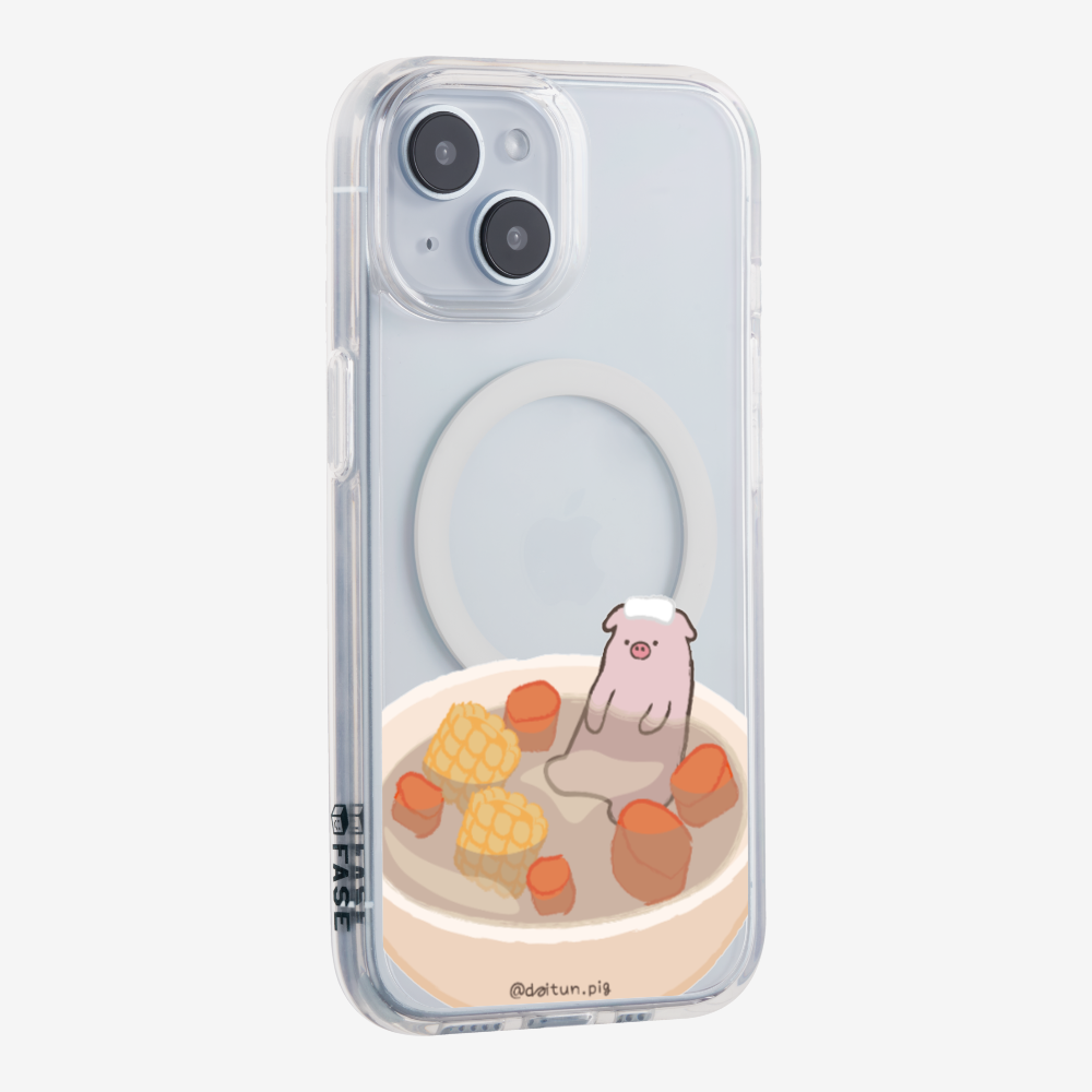 Corn and Carrot Daitun Pig Soup Phone Case