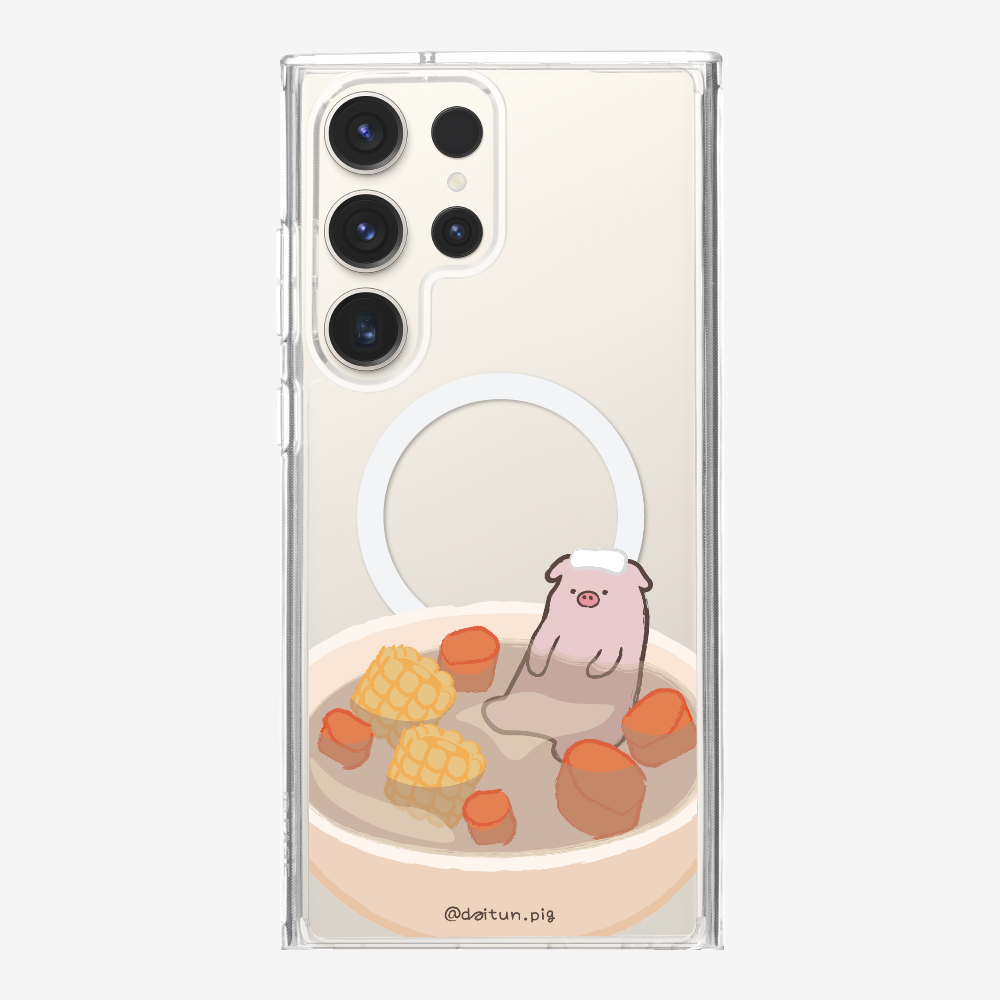 Corn and Carrot Daitun Pig Soup Phone Case