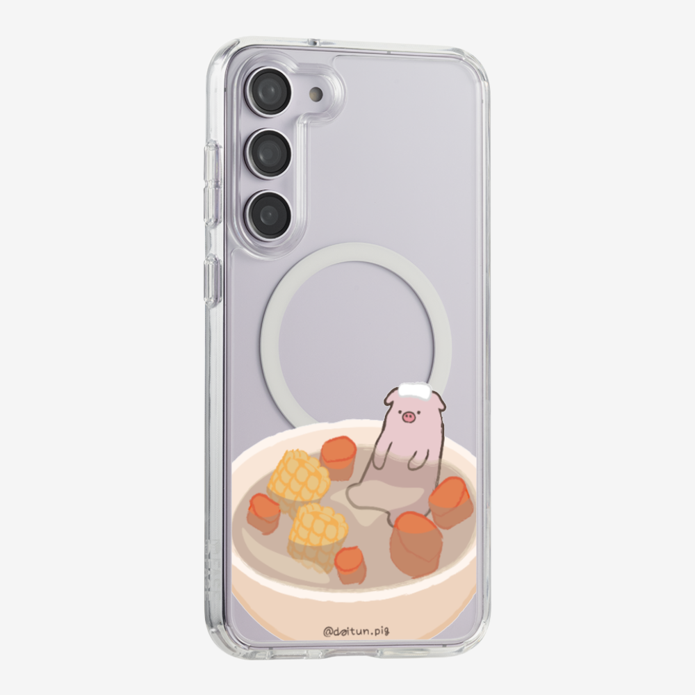 Corn and Carrot Daitun Pig Soup Phone Case