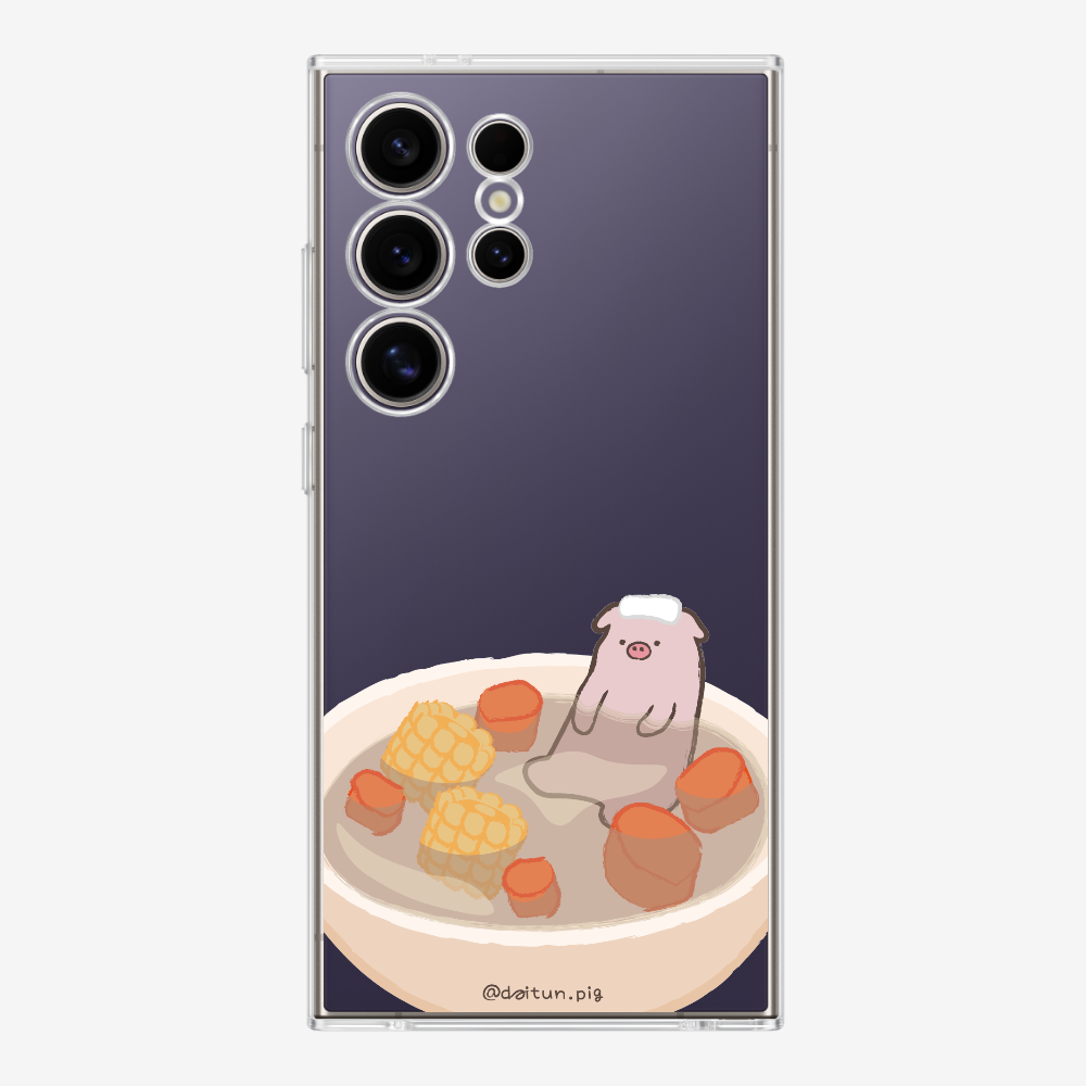 Corn and Carrot Daitun Pig Soup Phone Case