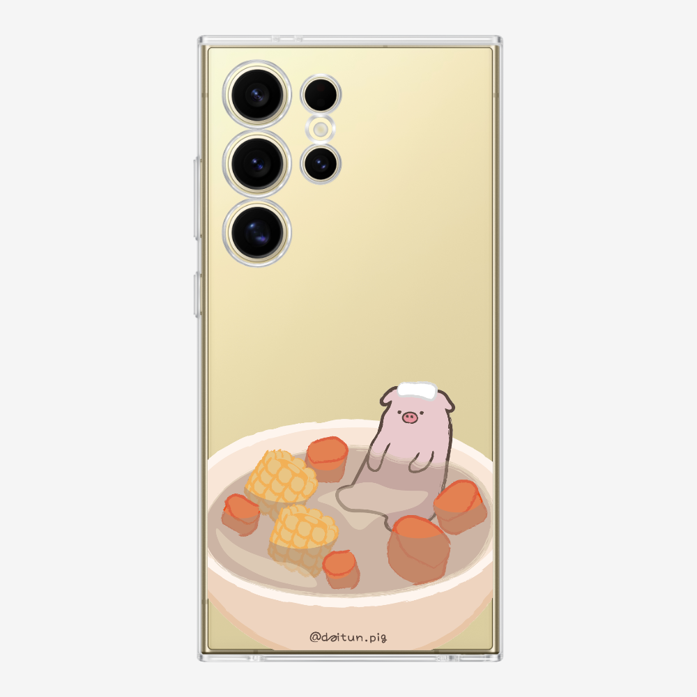 Corn and Carrot Daitun Pig Soup Phone Case