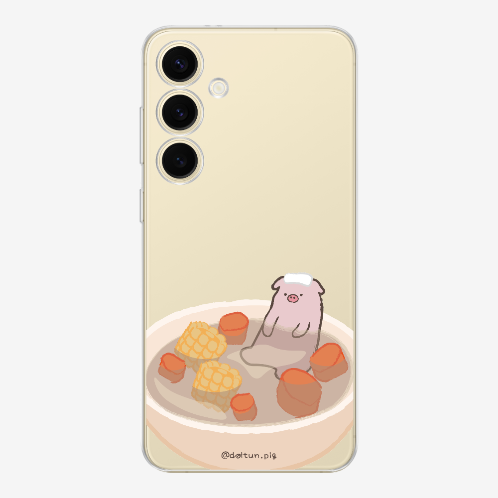 Corn and Carrot Daitun Pig Soup Phone Case