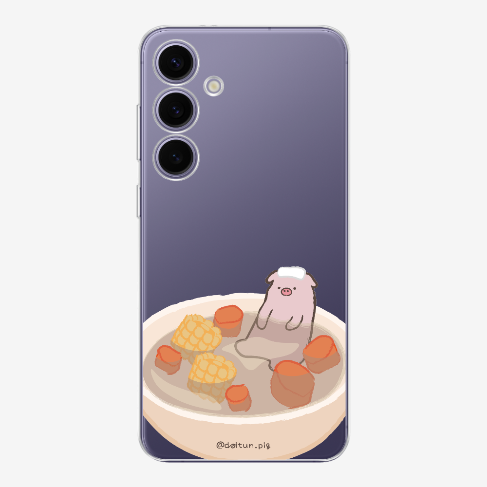 Corn and Carrot Daitun Pig Soup Phone Case