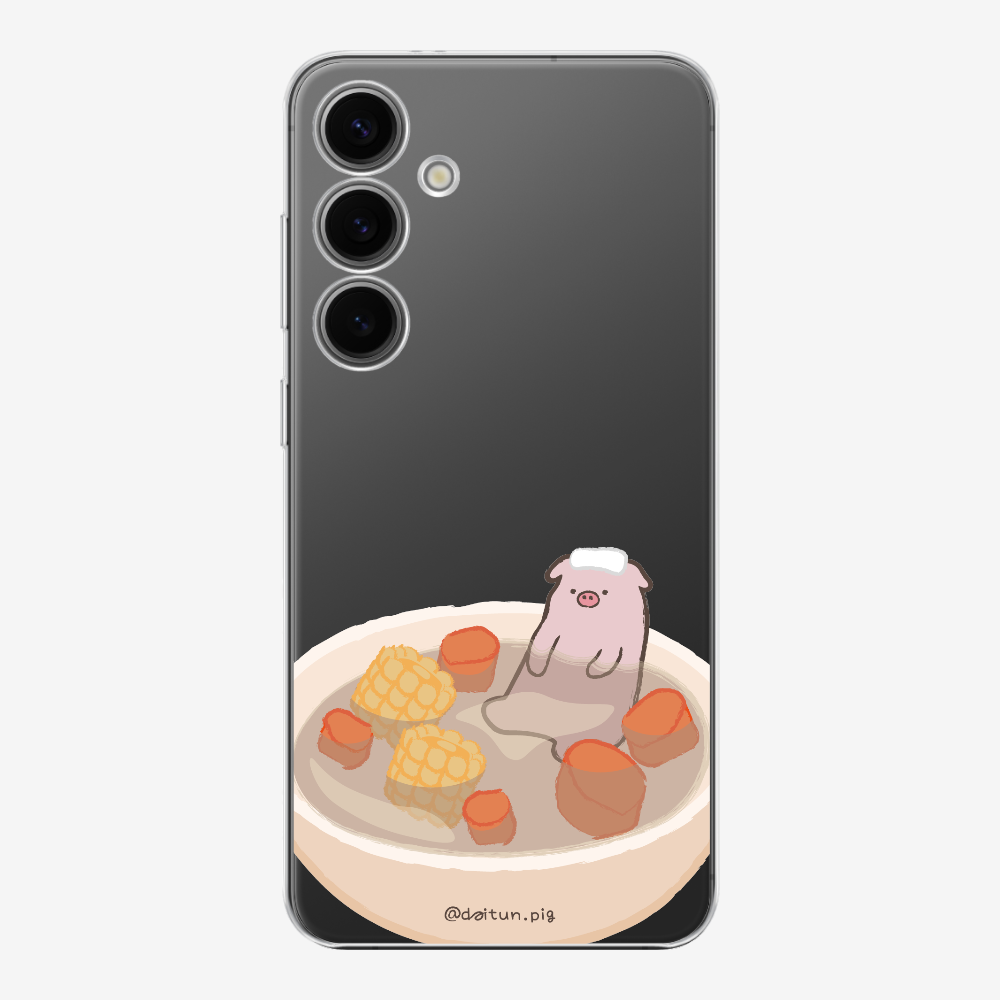 Corn and Carrot Daitun Pig Soup Phone Case