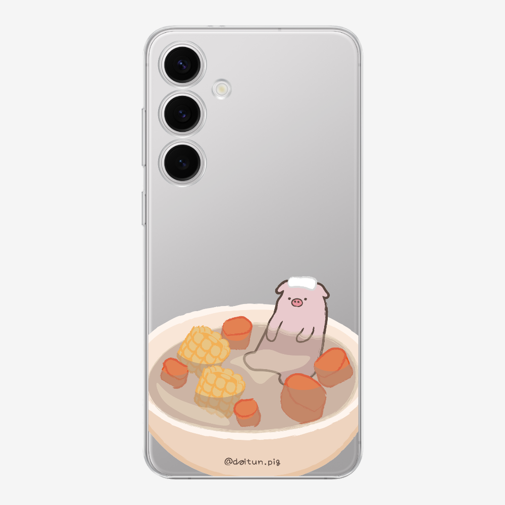 Corn and Carrot Daitun Pig Soup Phone Case