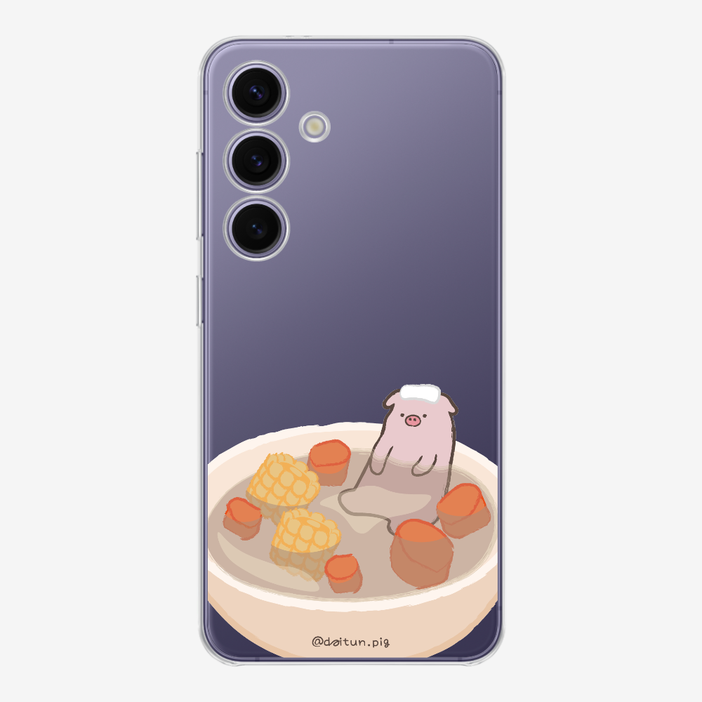 Corn and Carrot Daitun Pig Soup Phone Case