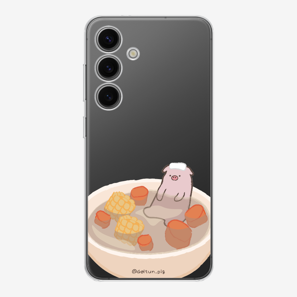 Corn and Carrot Daitun Pig Soup Phone Case