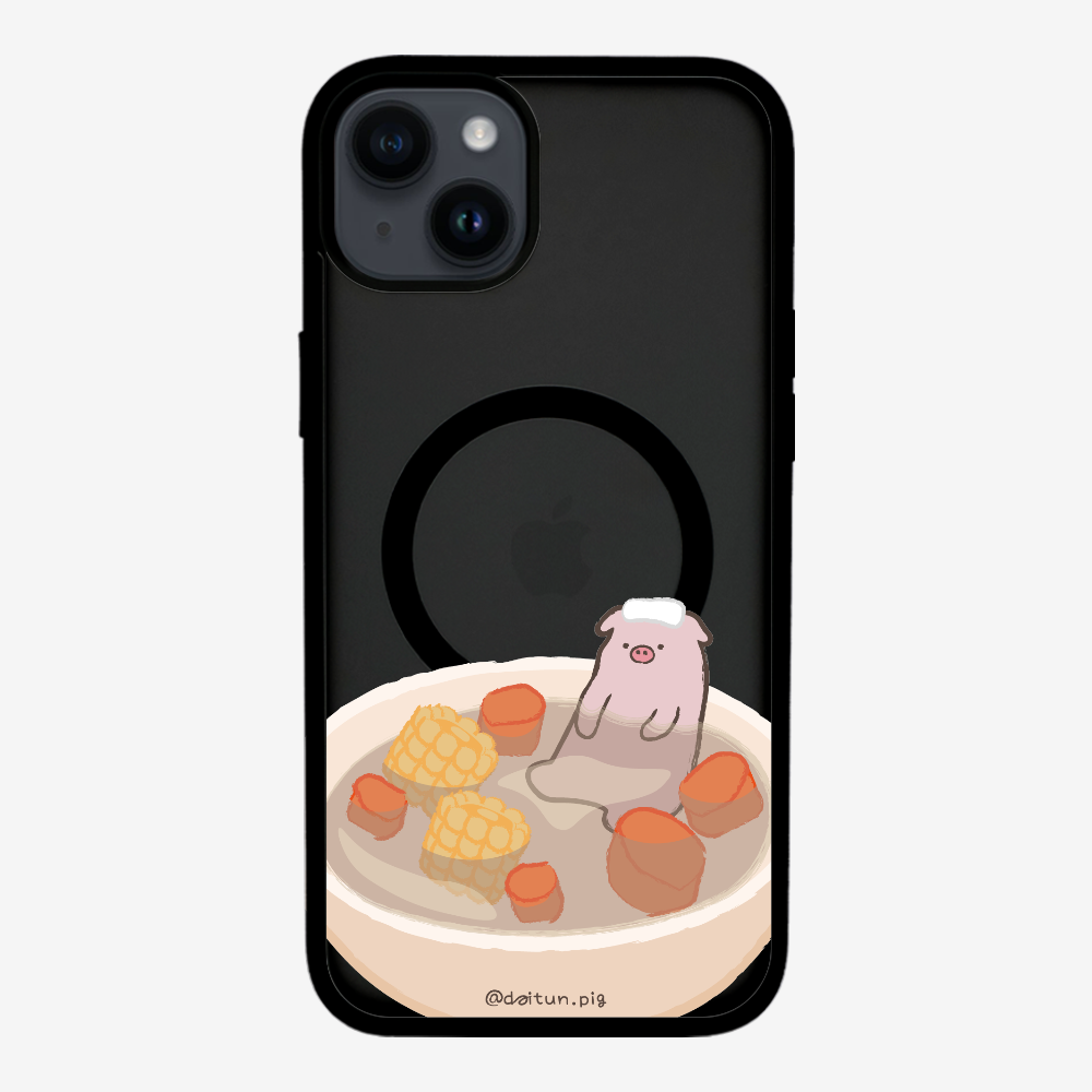 Corn and Carrot Daitun Pig Soup Phone Case