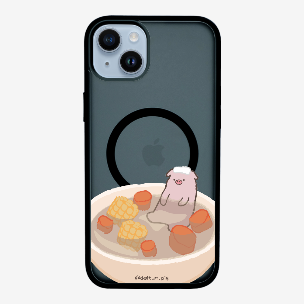 Corn and Carrot Daitun Pig Soup Phone Case