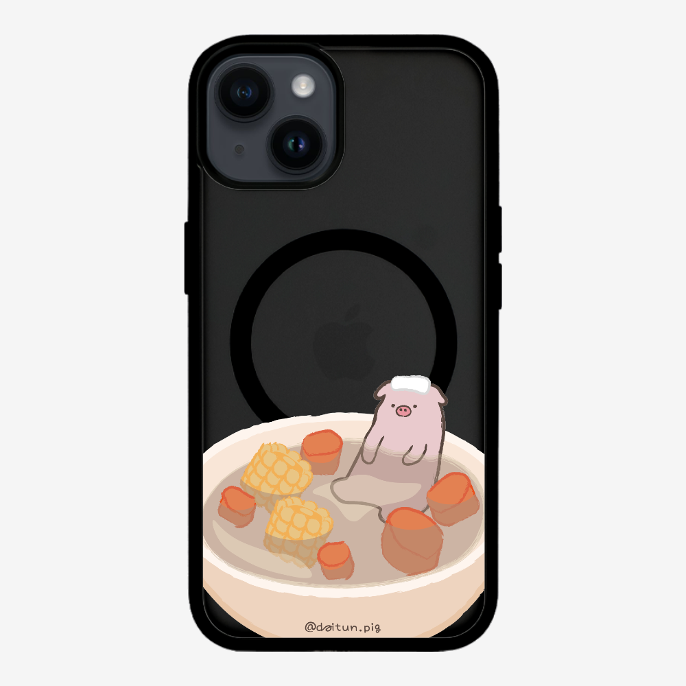 Corn and Carrot Daitun Pig Soup Phone Case