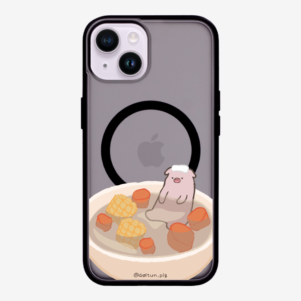 Corn and Carrot Daitun Pig Soup Phone Case