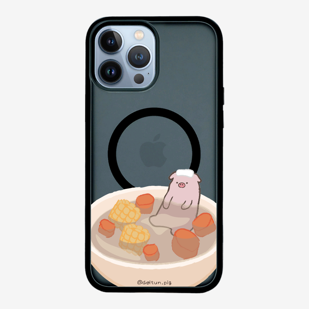 Corn and Carrot Daitun Pig Soup Phone Case