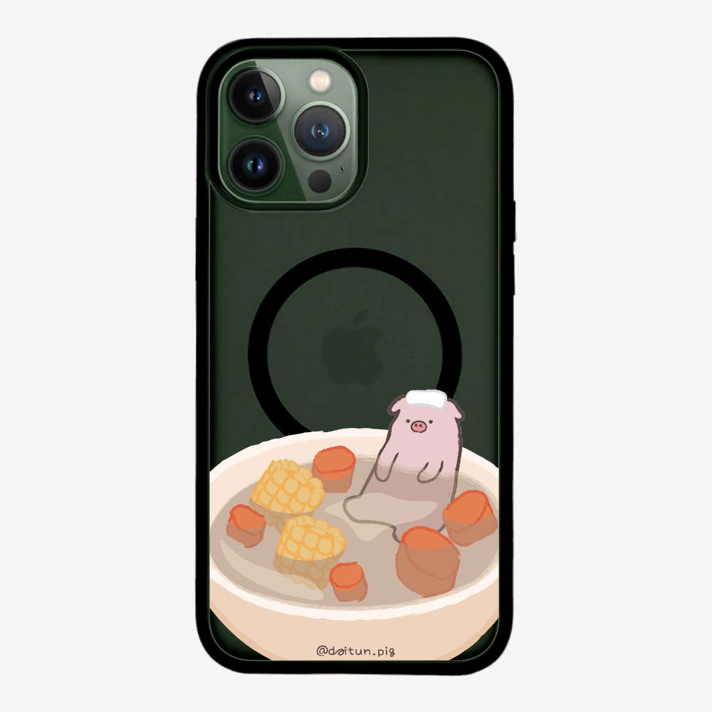 Corn and Carrot Daitun Pig Soup Phone Case