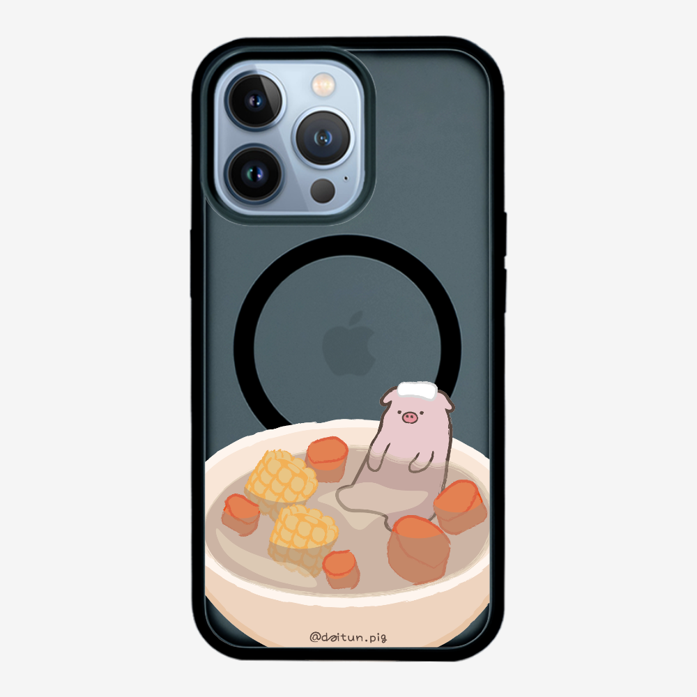 Corn and Carrot Daitun Pig Soup Phone Case