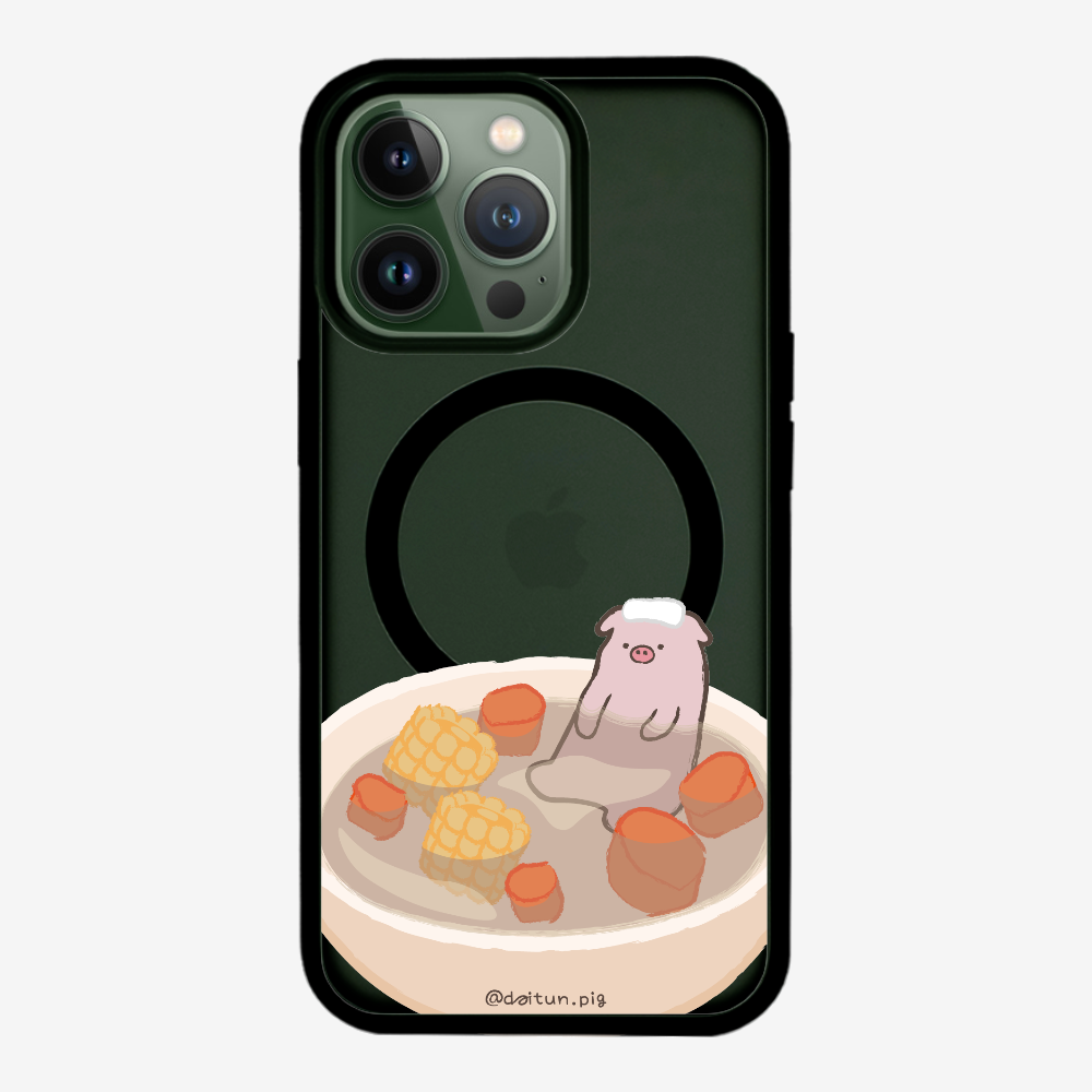 Corn and Carrot Daitun Pig Soup Phone Case