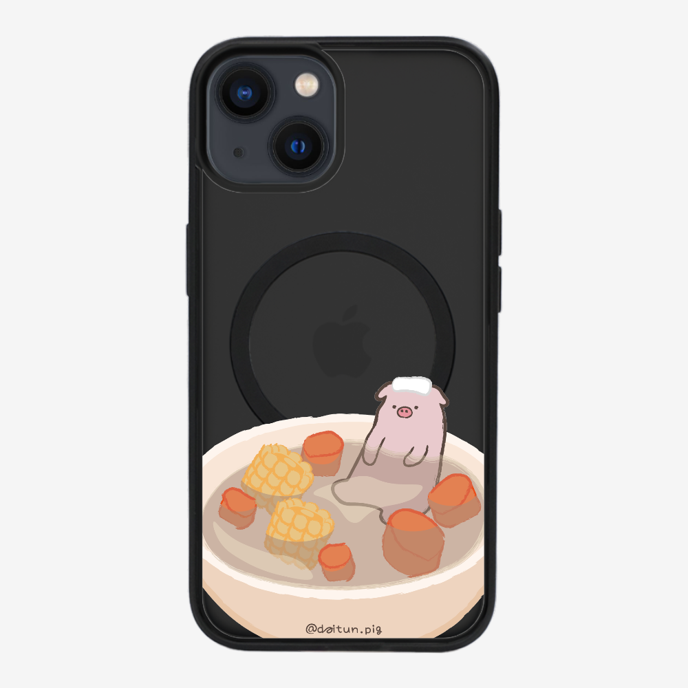 Corn and Carrot Daitun Pig Soup Phone Case