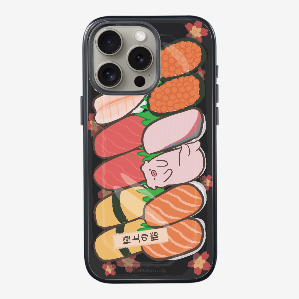 Daitun Pig Sushi Bento Phone Case