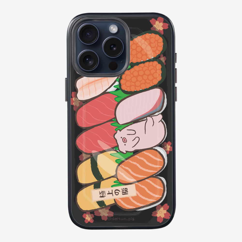 Daitun Pig Sushi Bento Phone Case