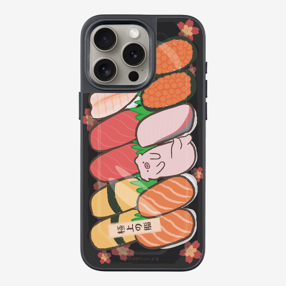 Daitun Pig Sushi Bento Phone Case