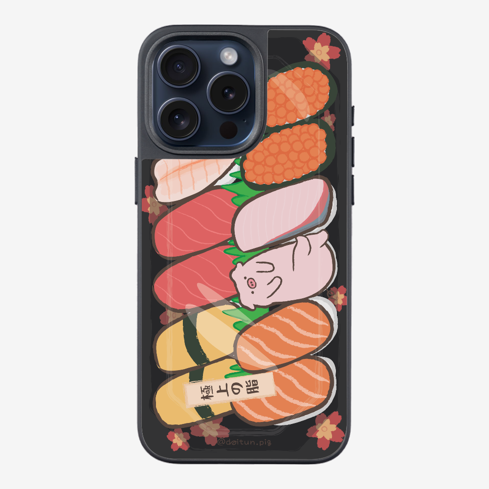 Daitun Pig Sushi Bento Phone Case