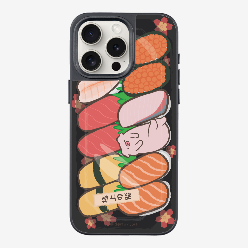 Daitun Pig Sushi Bento Phone Case