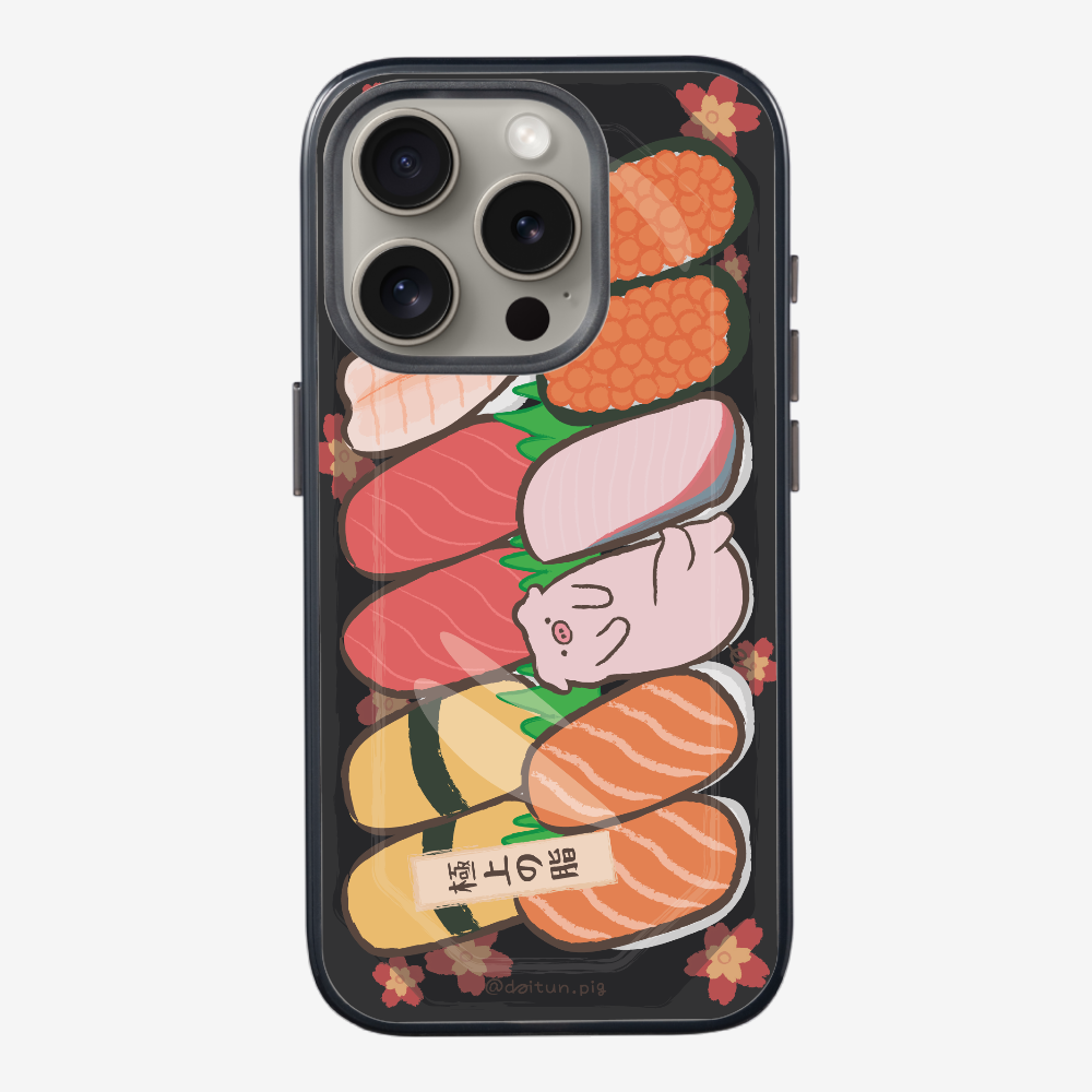 Daitun Pig Sushi Bento Phone Case