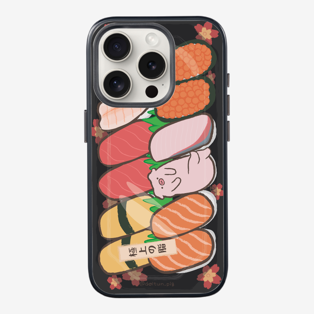 Daitun Pig Sushi Bento Phone Case