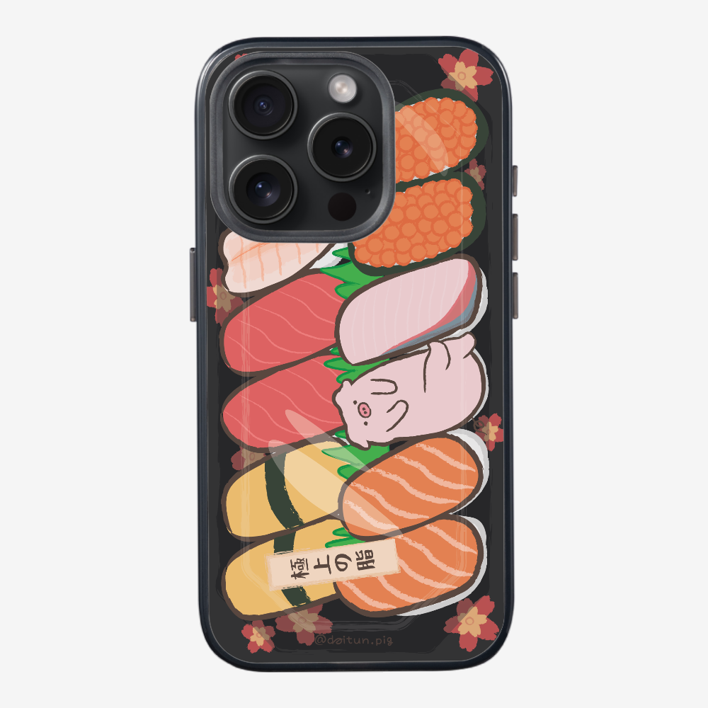 Daitun Pig Sushi Bento Phone Case