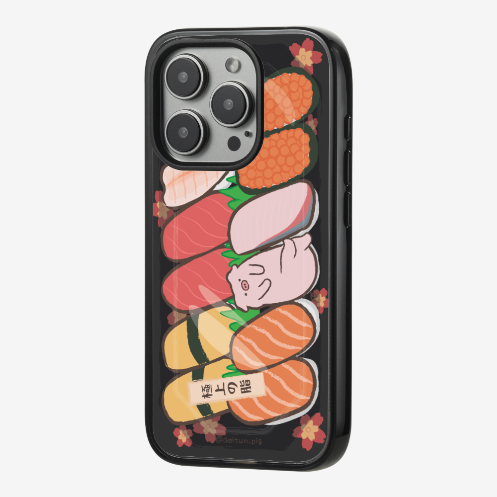 Daitun Pig Sushi Bento Phone Case