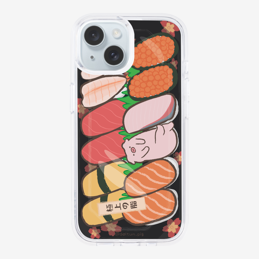 Daitun Pig Sushi Bento Phone Case