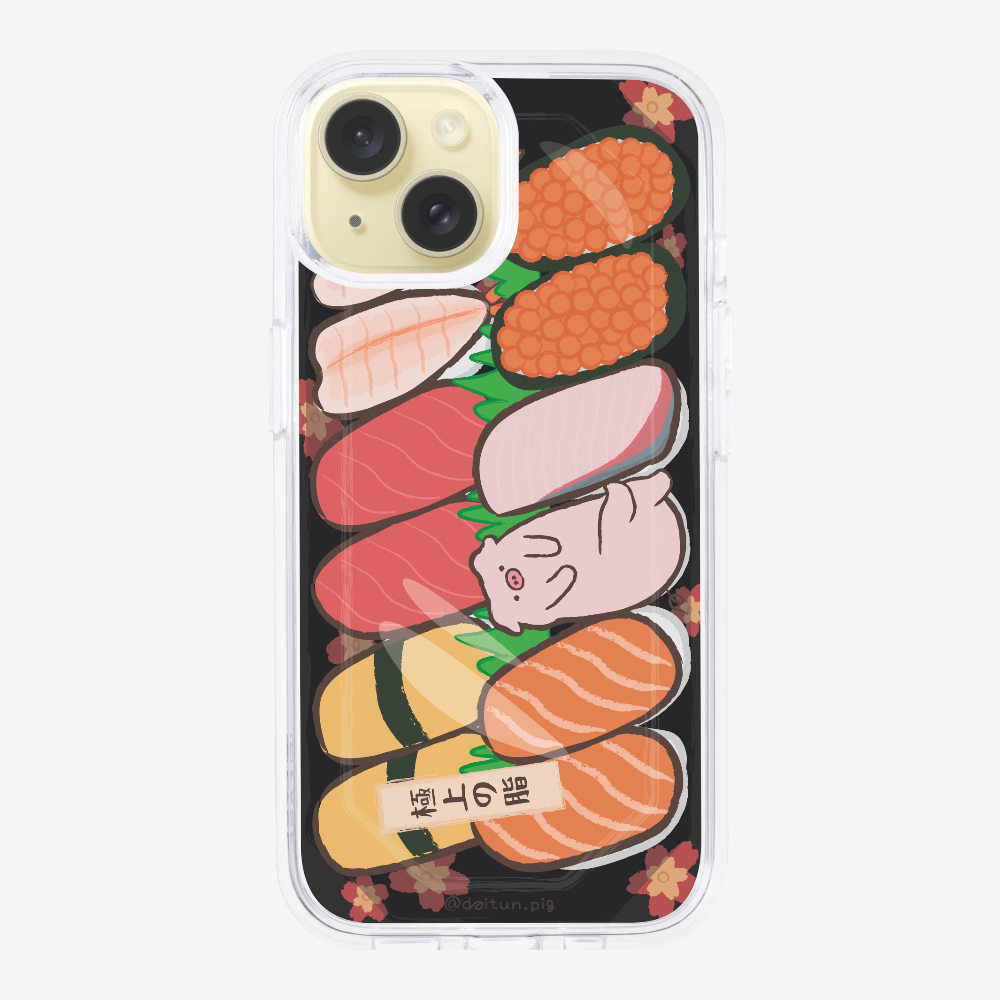 Daitun Pig Sushi Bento Phone Case