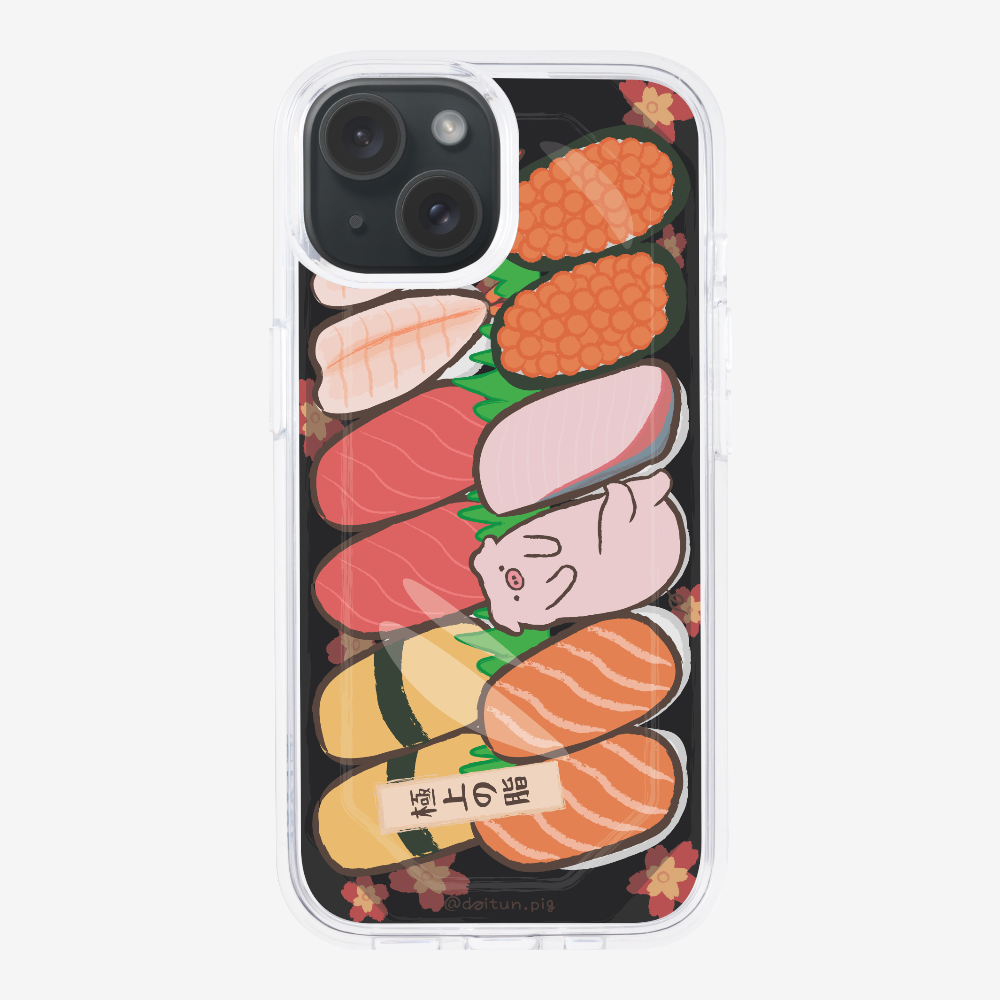 Daitun Pig Sushi Bento Phone Case