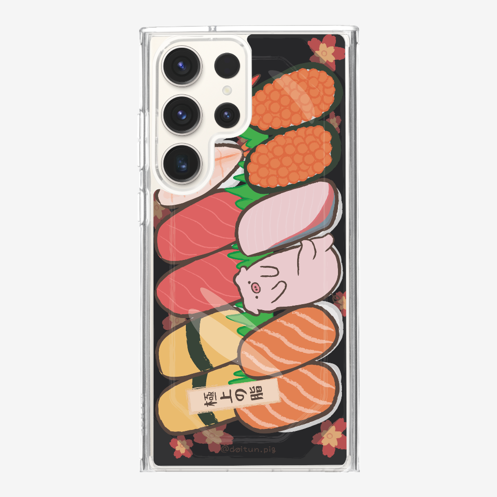 Daitun Pig Sushi Bento Phone Case