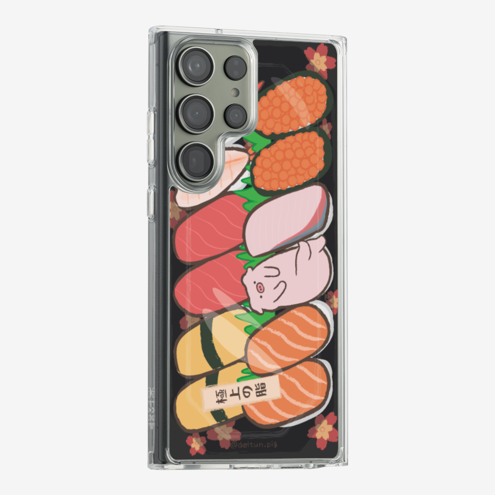 Daitun Pig Sushi Bento Phone Case