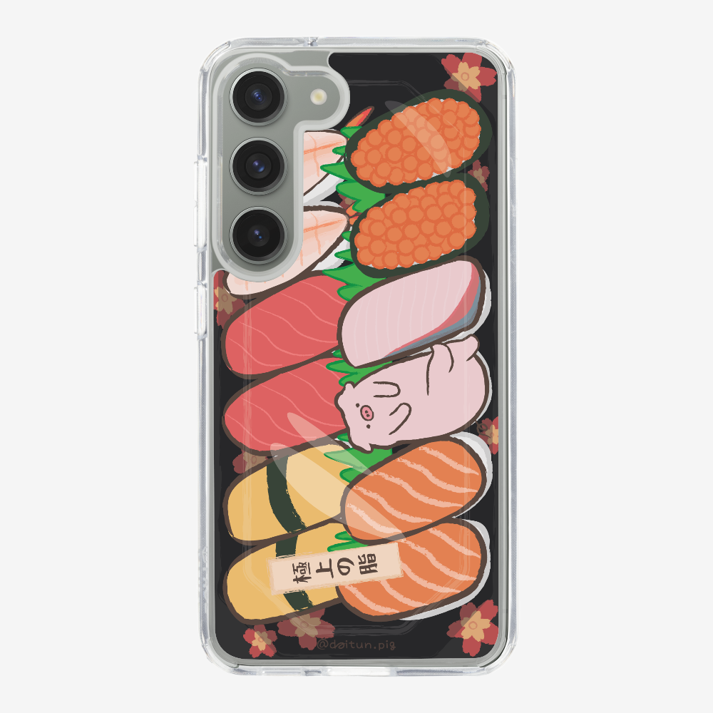 Daitun Pig Sushi Bento Phone Case