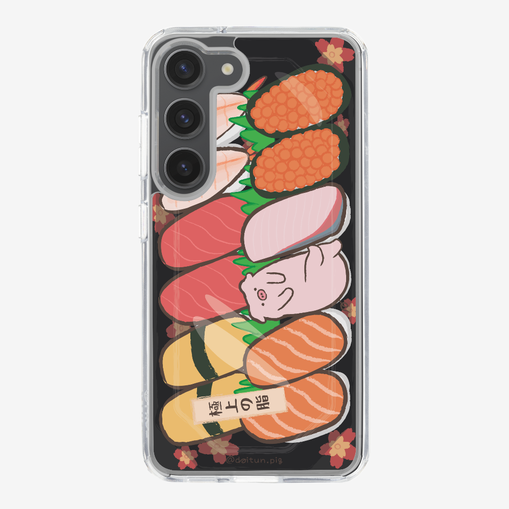 Daitun Pig Sushi Bento Phone Case